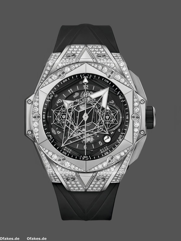 418.NX.1107.RX.1604.MXM20 Hublot Big Bang Sang Bleu II Titanium Pave