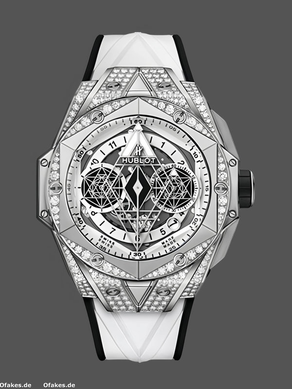 418.NX.2001.RX.1604.MXM20 Hublot Big Bang Partnerships Sang Bleu II Titanium Diamond
