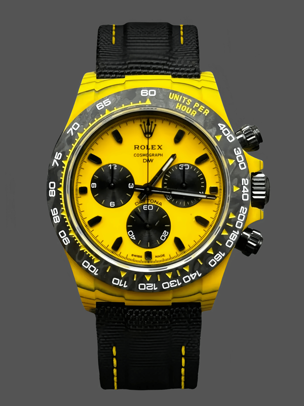 Rolex Chronograph Daytona DIW Customized Carbon Fiber Luminous Limited Edition