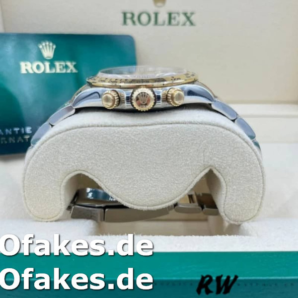 Replica Rolex Cosmograph Daytona 116503 Gelbgold Champagner Diamant Zifferblatt 40MM Herren Replica Uhren