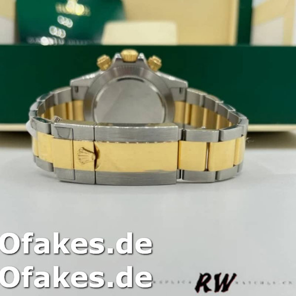 Replica Rolex Cosmograph Daytona 116503 Gelbgold Champagner Diamant Zifferblatt 40MM Herren Replica Uhren