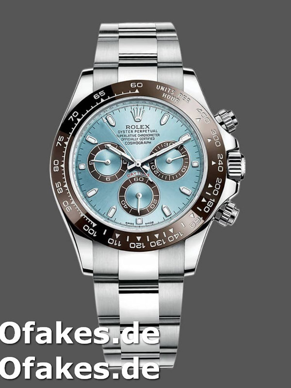 Rolex Cosmograph Daytona 116506 50th Anniversary Ice Blaues Zifferblatt 40mm Mens Replica Watch
