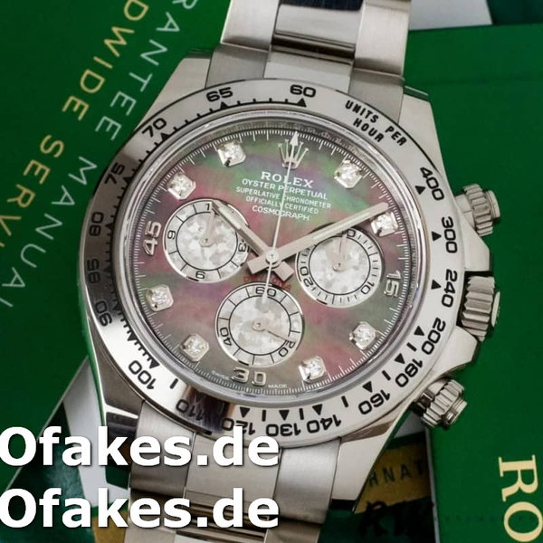 Replica Rolex Cosmograph Daytona 116509 Diamond Markings 40MM Herren Replica Uhren