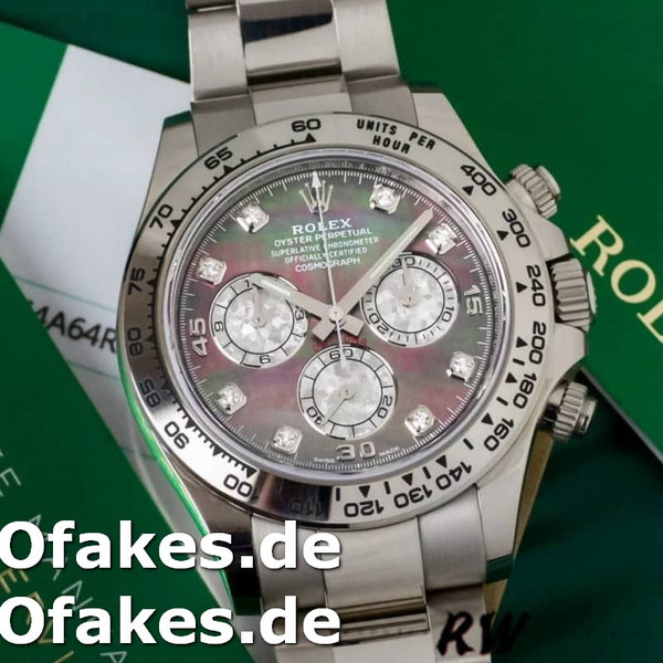 Replica Rolex Cosmograph Daytona 116509 Diamond Markings 40MM Herren Replica Uhren