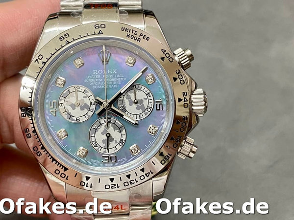 Replica Rolex Cosmograph Daytona 116509 Diamond Markings 40MM Herren Replica Uhren