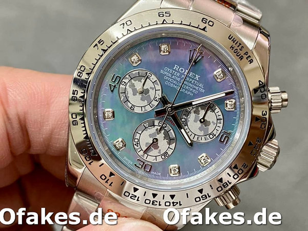 Replica Rolex Cosmograph Daytona 116509 Diamond Markings 40MM Herren Replica Uhren