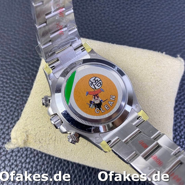 Replica Rolex Cosmograph Daytona 116509 Weißes arabisches Zifferblatt Weißgold 40MM Herren Replica Uhren