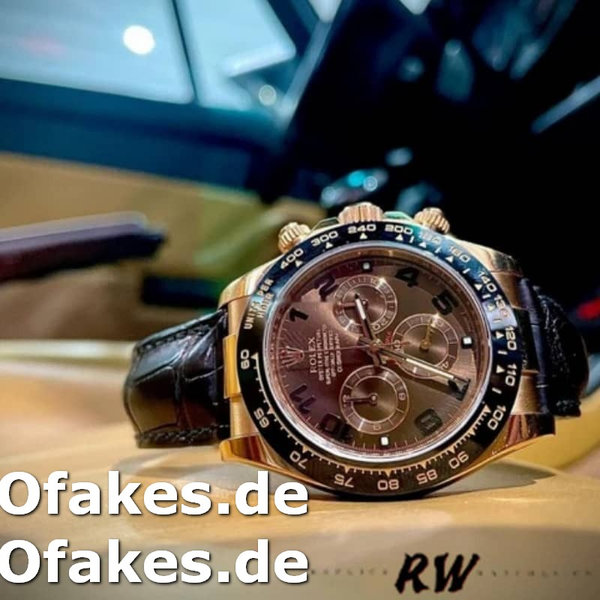 Replica Rolex Cosmograph Daytona 116515 Chocolate Brown Dial 40mm Herren Replica Uhren