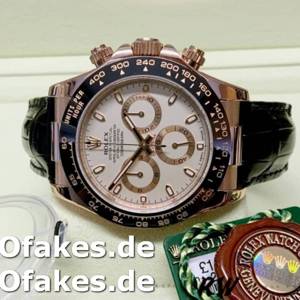 Replica Rolex Cosmograph Daytona 116515 Ivory Dial 40mm Herren Replica Uhren