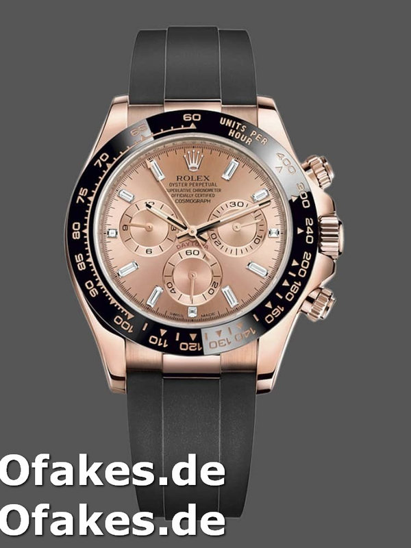 Rolex Cosmograph Daytona 116515LN Everose Gold Pink Dial 40mm Herren Replica Watch