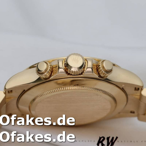 Replica Rolex Cosmograph Daytona 116528 Champagne Diamond Dial 40mm Herren Replica Uhren