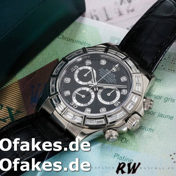 Replica Rolex Cosmograph Daytona 116589 Black Diamond Dial 40MM Herren Replica Uhren