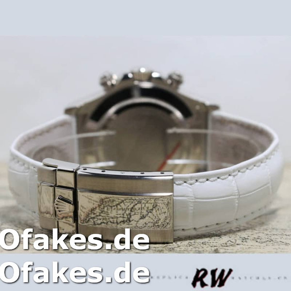 Replica Rolex Cosmograph Daytona 116589 White MOP Diamond Dial 40MM Herren Replica Uhren