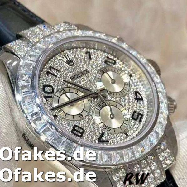 Replica Rolex Cosmograph Daytona 116599 Pave Diamond Dial 40mm Herren Replica Uhren