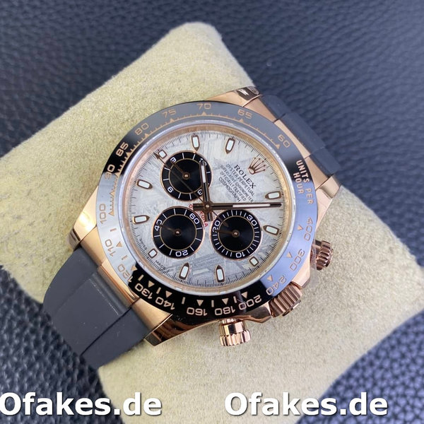 Rolex Cosmograph Daytona 40 mm Meteorite Dial Everose Gold 116515ln 0055