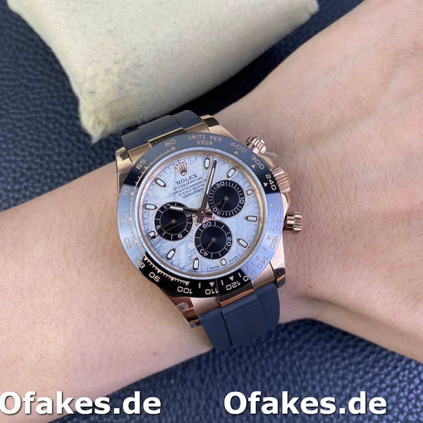 Rolex Cosmograph Daytona 40 mm Meteorite Dial Everose Gold 116515ln 0055