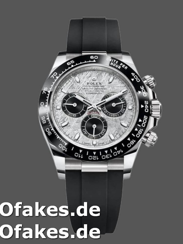 Rolex Daytona 116519 Meteorite and Schwarzes Zifferblatt 40mm Mens Replica Watch