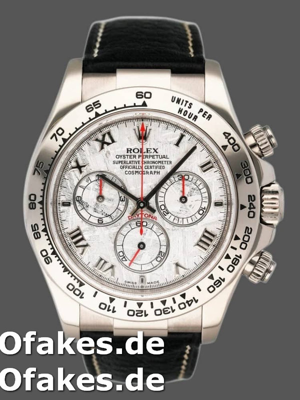 Rolex Daytona 116519 Meteorite Dial Automatic 40mm Herren Replica Watch