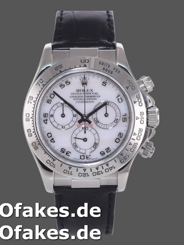 Rolex Daytona 116519 Mother of Pearl Arabic Dial 40mm Herren Replica Watch