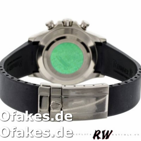 Replica Rolex Daytona 116519MT Meteorite Dial RubberB Strap 40mm Herren Replica Uhren