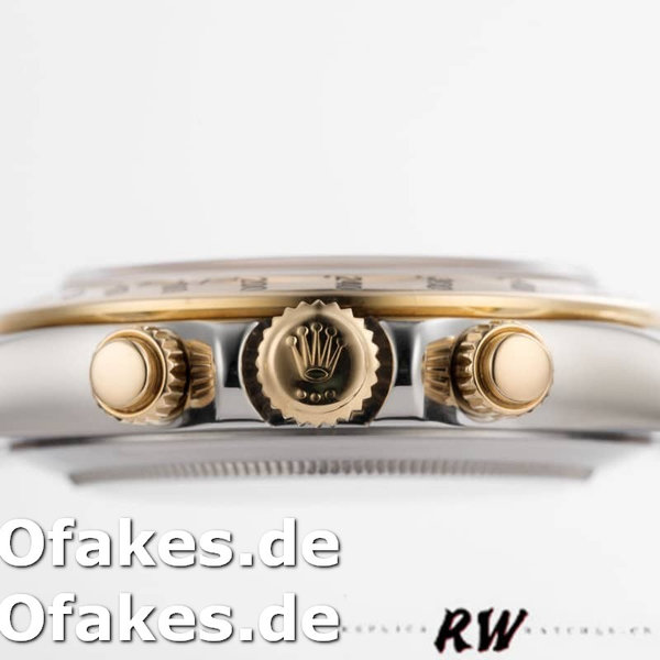Replica Rolex Daytona 116523 White Diamond Dial 40mm Herren Replica Uhren