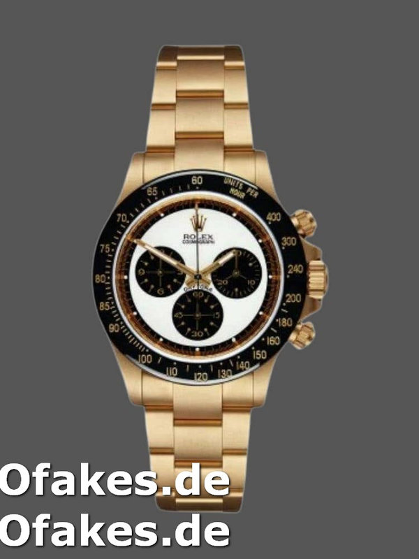 Rolex-Daytona 116528 Yellow Gold White Dial 40mm Herren Replica Watch