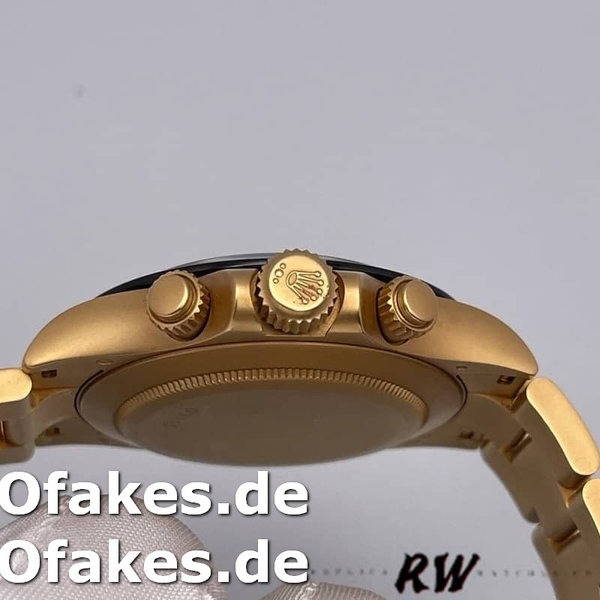 Rolex-Daytona 116528 Yellow Gold White Dial 40mm Herren Replica Watch
