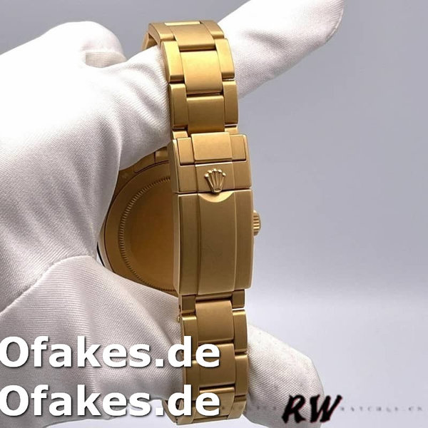 Rolex-Daytona 116528 Yellow Gold White Dial 40mm Herren Replica Watch