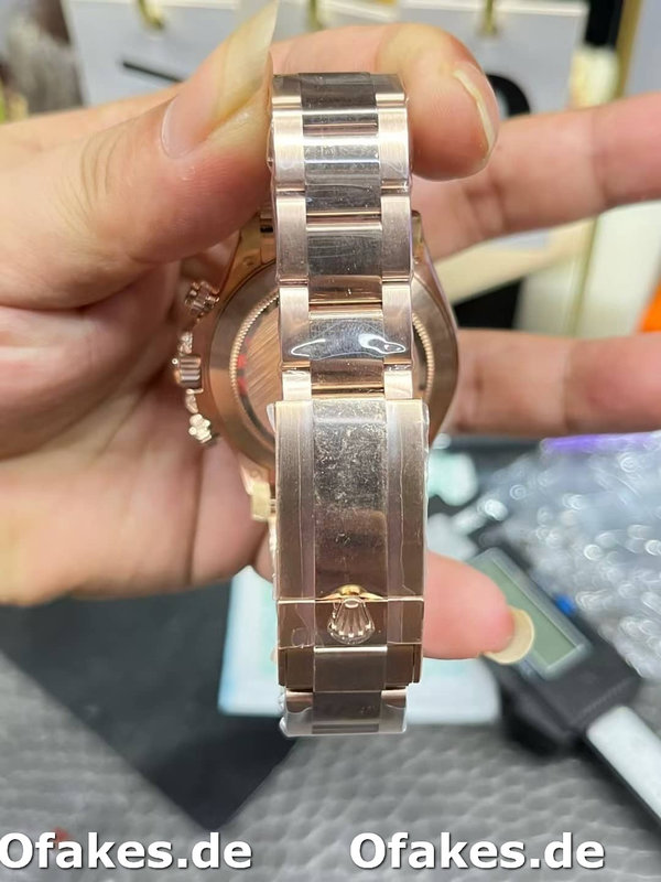 Rolex Daytona 116595RBOW 'Rainbow' Rose Gold Pave Diamond Dial Sapphir