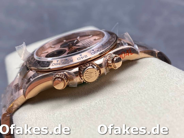 Replica Rolex Daytona 126505 Everose Gold Sundust Panda Dial 40MM Herren Replica Uhren