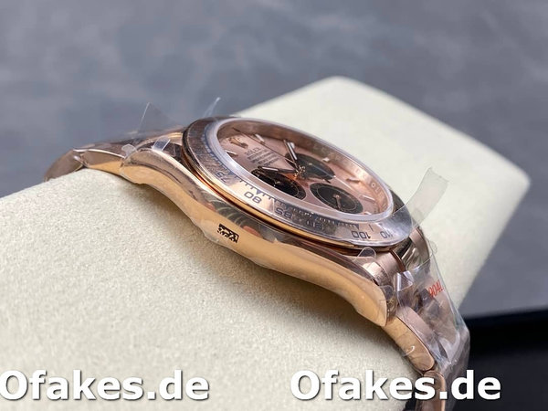 Replica Rolex Daytona 126505 Everose Gold Sundust Panda Dial 40MM Herren Replica Uhren
