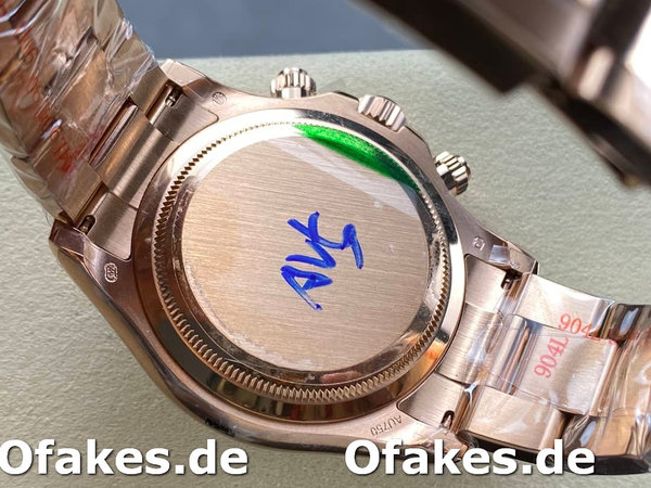Replica Rolex Daytona 126505 Everose Gold Sundust Panda Dial 40MM Herren Replica Uhren