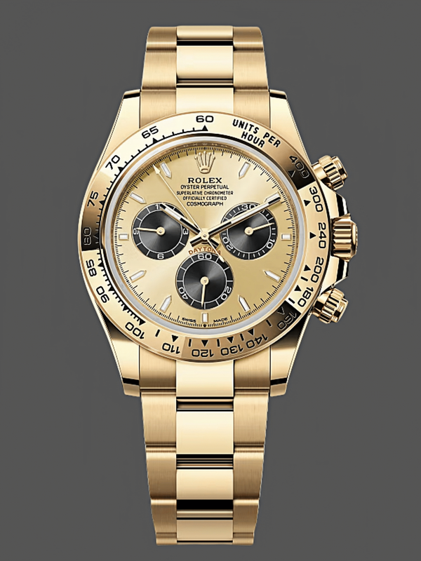 Rolex Daytona 126508 0006 Yellow Gold on Bracelet 1:1 Replica Watch