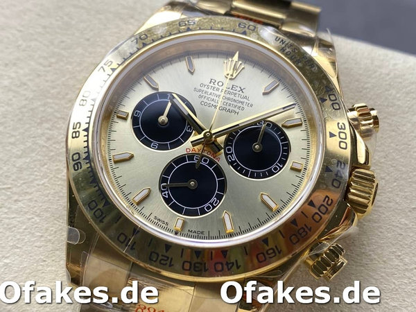 Rolex Daytona 126508 0006 Yellow Gold on Bracelet 1:1 Replica Watch