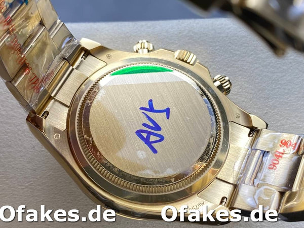 Rolex Daytona 126508 0006 Yellow Gold on Bracelet 1:1 Replica Watch