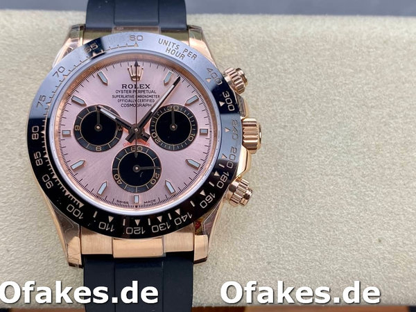 Rolex Daytona 126515LN 0006 Sundust 40mm Everose Gold Oysterflex