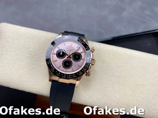 Rolex Daytona 126515LN 0006 Sundust 40mm Everose Gold Oysterflex