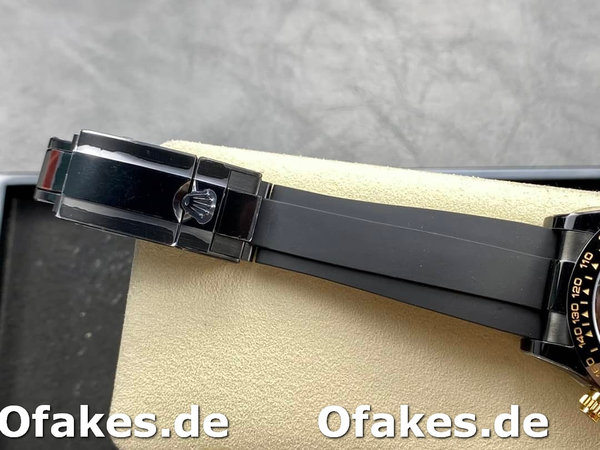 Replica Rolex Daytona Blaken Black 1:1 Mirror Skeleton Dial 40mm Herrenuhr