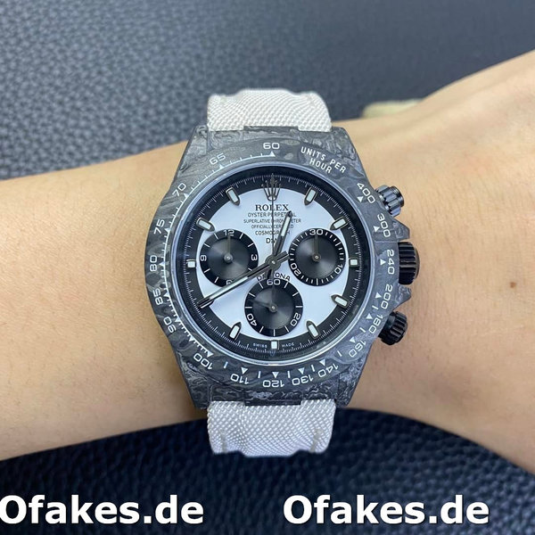 Rolex Daytona Cosmograph DIW Watch Factory Movement Designer 40 Carbonfiber