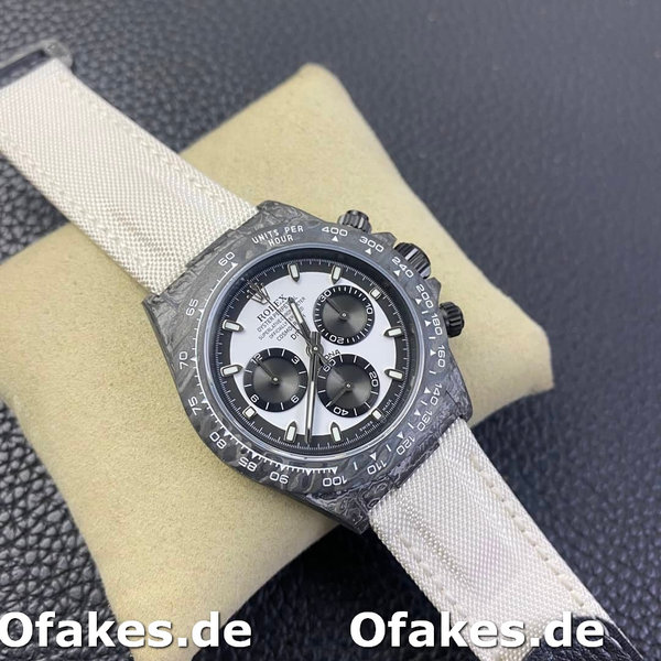 Rolex Daytona Cosmograph DIW Watch Factory Movement Designer 40 Carbonfiber
