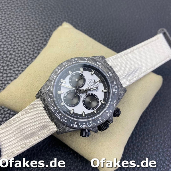 Rolex Daytona Cosmograph DIW Watch Factory Movement Designer 40 Carbonfiber