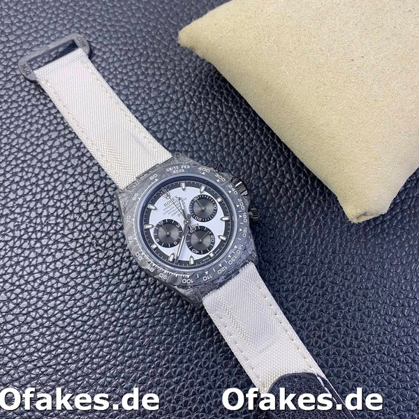 Rolex Daytona Cosmograph DIW Watch Factory Movement Designer 40 Carbonfiber