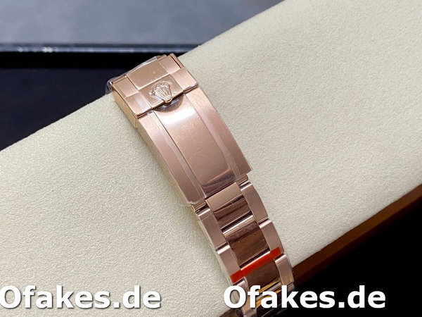 Replica Rolex Daytona m116505 Everose Gold Meteorite Grey Dial 40MM Herren Replica Uhren