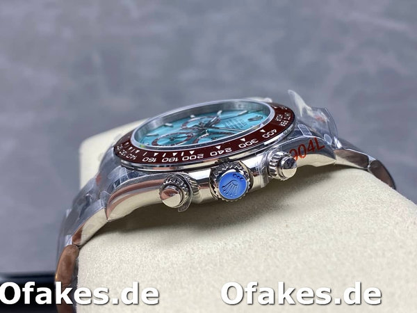Replica Rolex Platinum Cosmograph Daytona Ice Blue Index Dial Oyster Bracelet 126506 0001