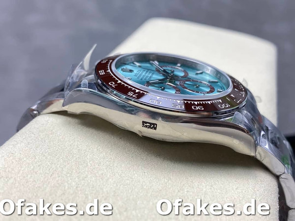 Replica Rolex Platinum Cosmograph Daytona Ice Blue Index Dial Oyster Bracelet 126506 0001