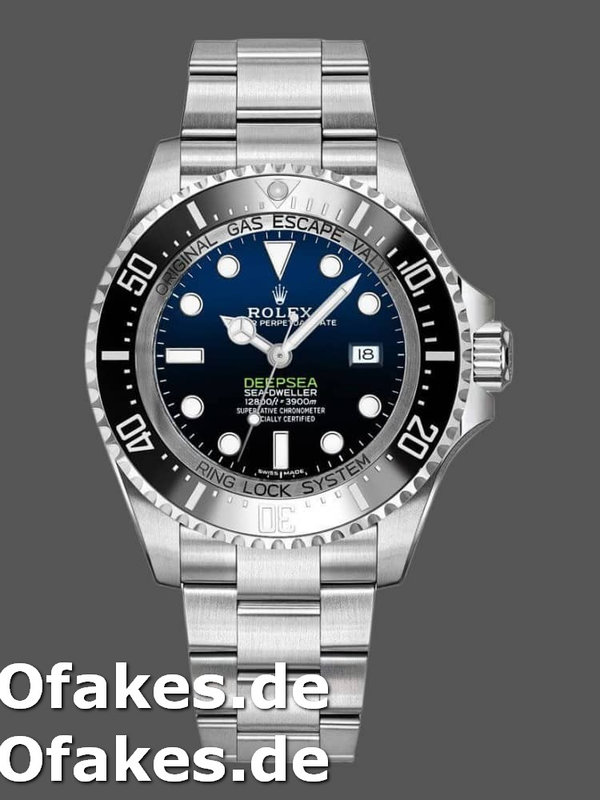 Rolex Sea-Dweller Deepsea 116660 Stainless Steel D-Blaues Zifferblatt 44MM Mens Replica Watch