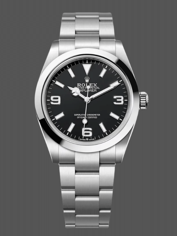 Rolex Explorer 224270 Stainless Steel Schwarzes Zifferblatt 40MM