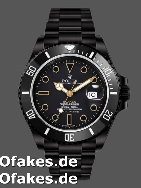 Rolex Submariner 116610 Schwarzes Zifferblatt Stainless Steel 40mm Mens Replica Watch