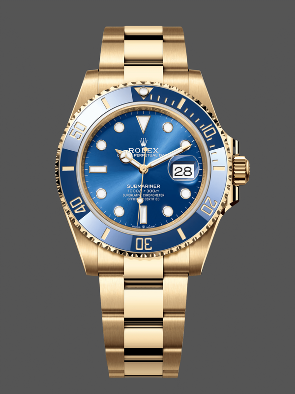 Rolex Submariner Date 116618LB Blaues Zifferblatt 41mm Mens Replica Watch